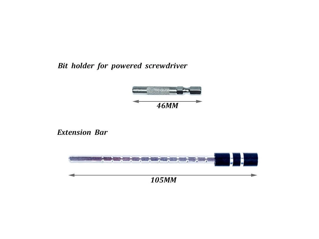 Magnetic Screwdriver Kit Partizan Tactical Red (Skit M-115)