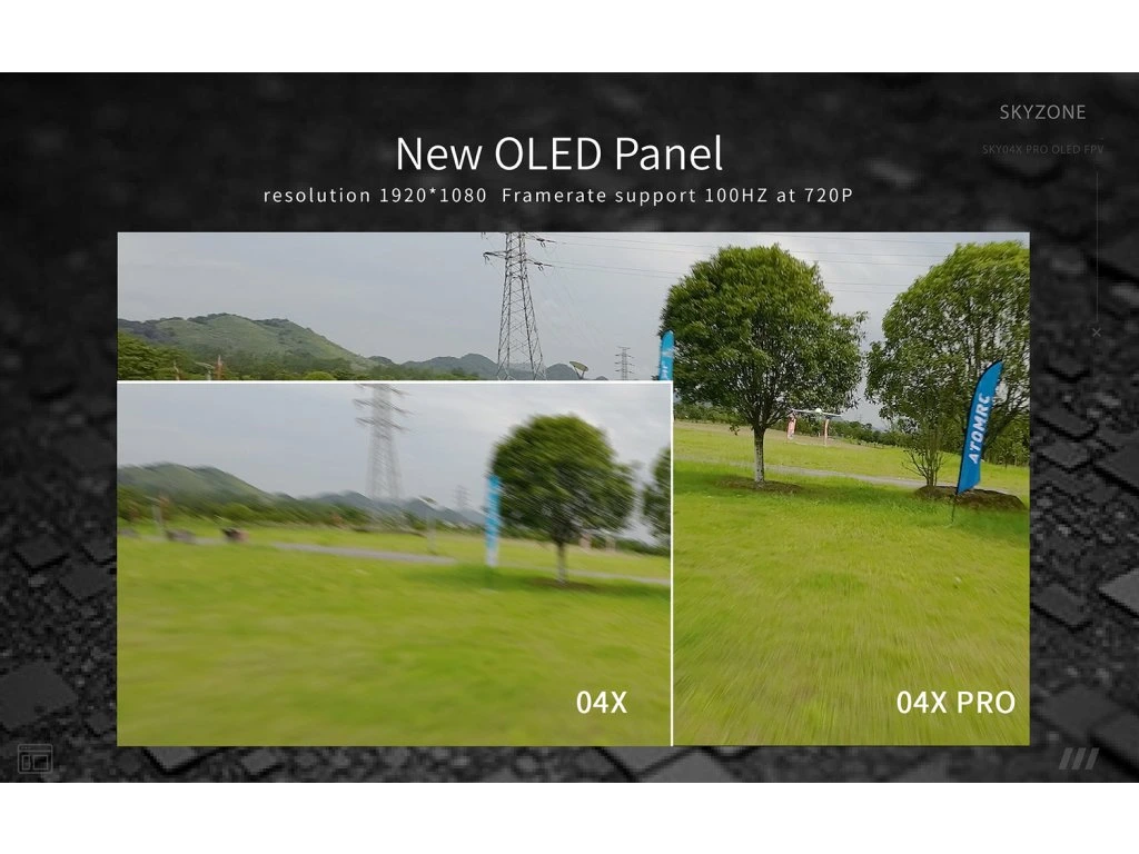 Goggles SKYZONE SKY04X PRO Grey Matte