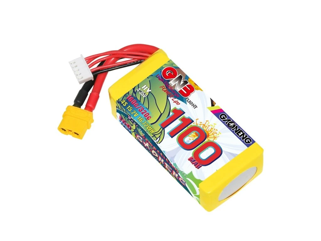 Battery GNB GAONENG 1100mah 4S1P 15.2V HV 160C XH- JST 5P XT60