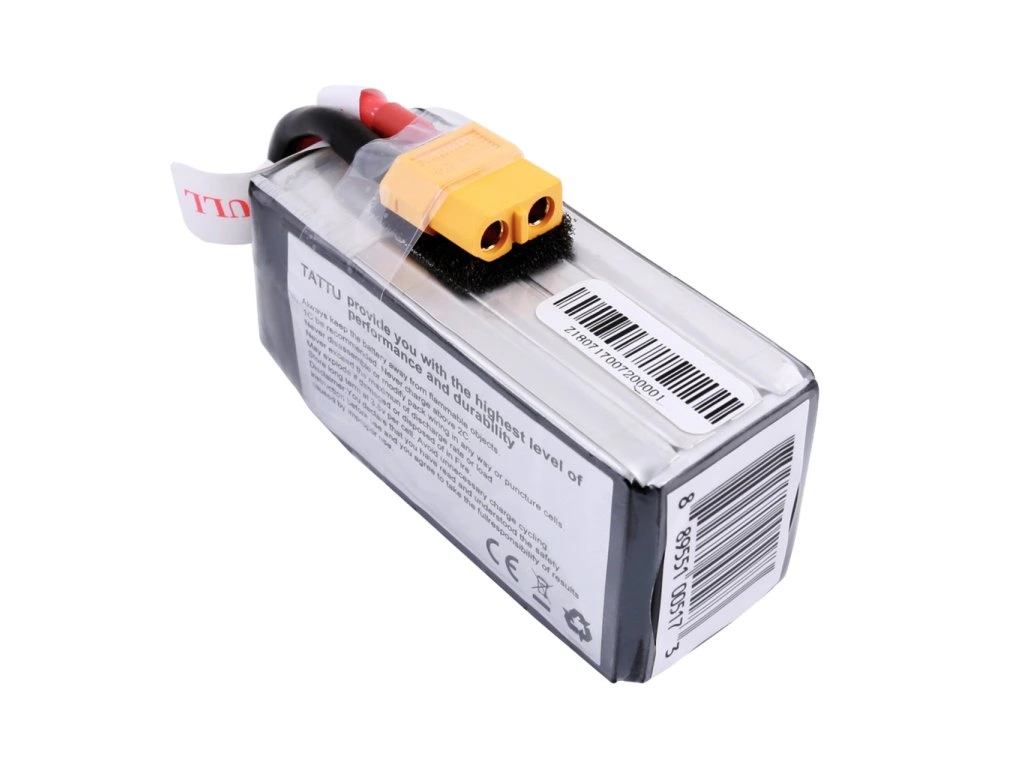 Battery Tattu Funfly Series LiPo 4S 1300mAh 14.8V 100C XT60