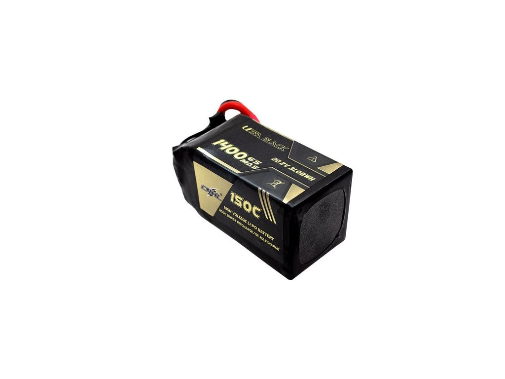 Battery CNHL Ultra Black LiPo 6S 22.2V 1400mAh 150C XT60