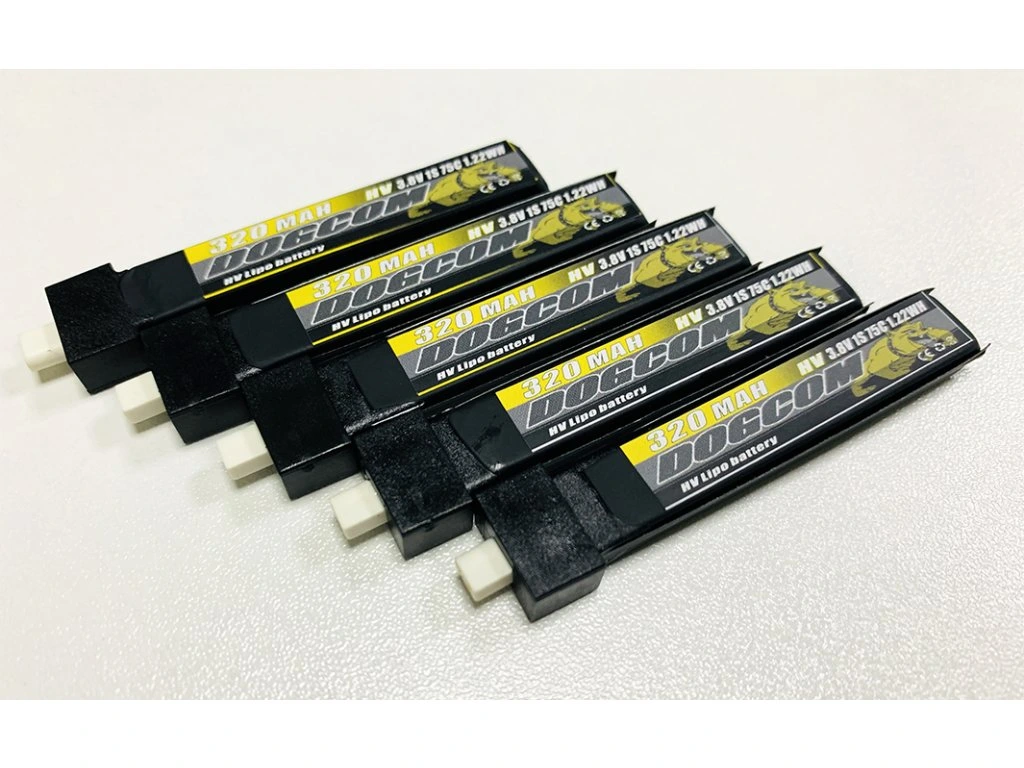 Battery DOGCOM 320mah 1S 3.8V HV 75C BT2.0