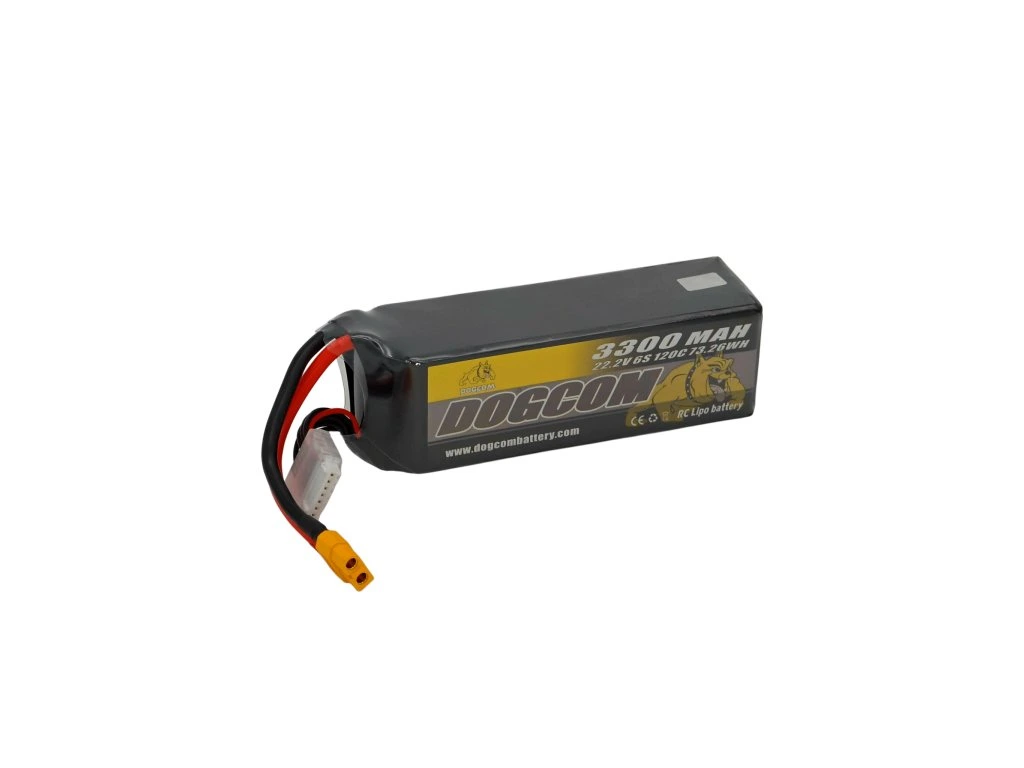 Battery DOGCOM 3300mAh 6S 120C 22.2V LiPo XT60