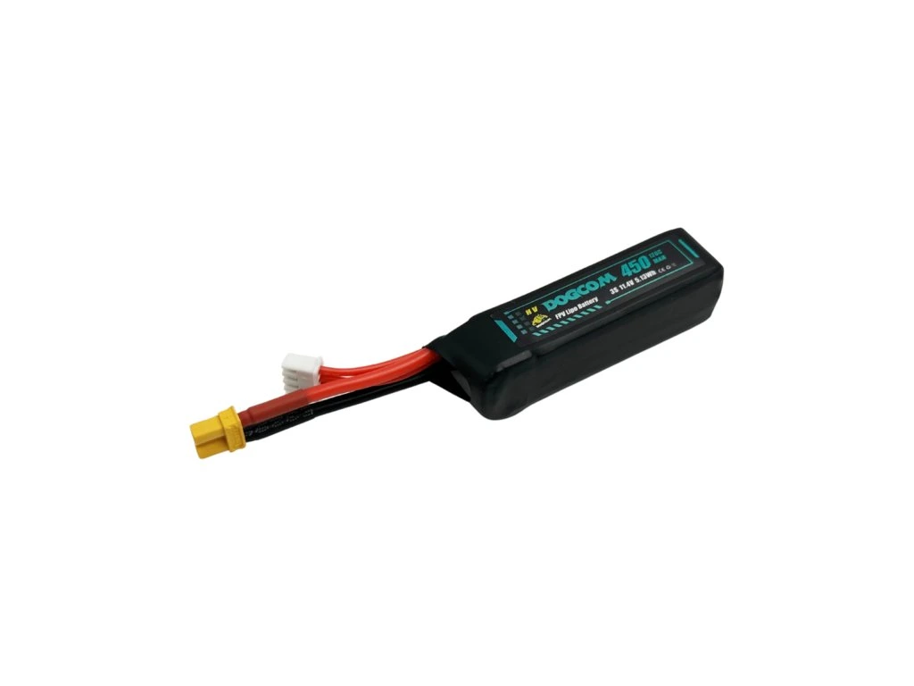 Battery DOGCOM 450mAh 120C 11.4V 3S1P HV LiPo XT30