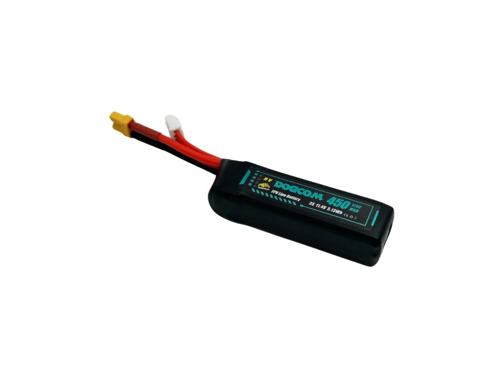 Battery DOGCOM 450mAh 120C 11.4V 3S1P HV LiPo XT30
