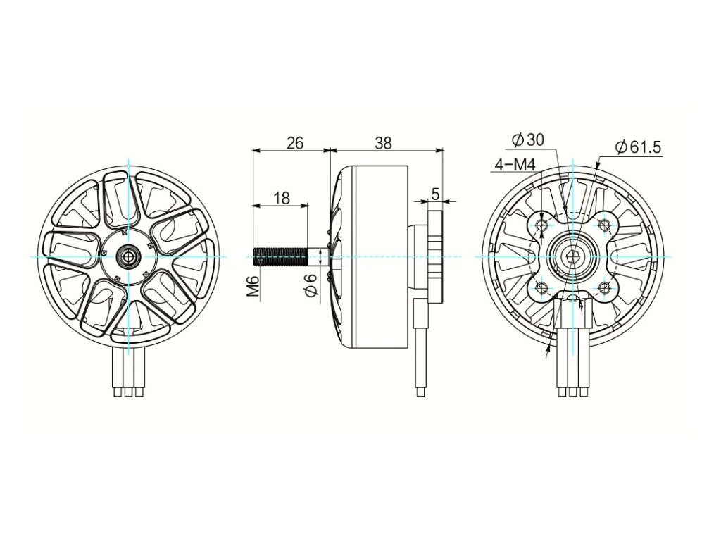Mootor Pilotix 5315 380KV