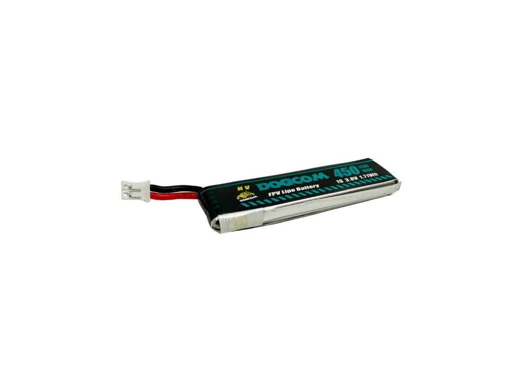 Battery DOGCOM 450mah 1S 3.8V 120C BT2.0 with wires