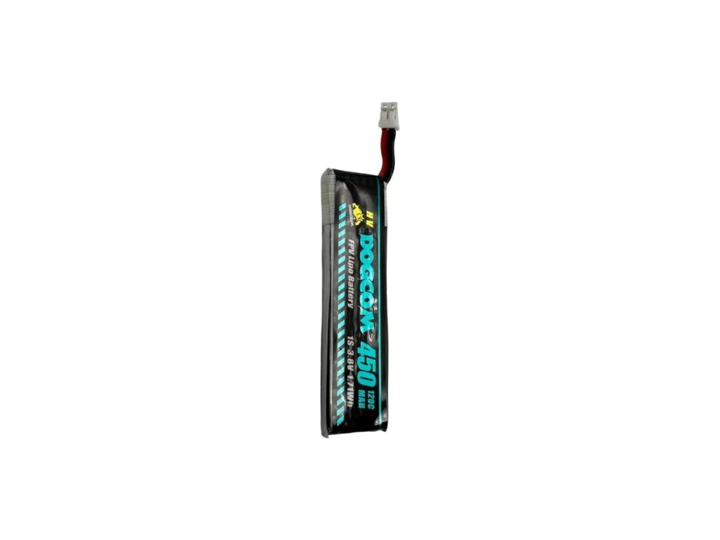 Battery DOGCOM 450mah 1S 3.8V 120C BT2.0 with wires
