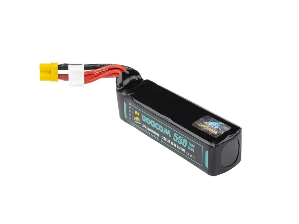 Battery DOGCOM 550mAh 120C 11.4V 3S1P HV LiPo XT30