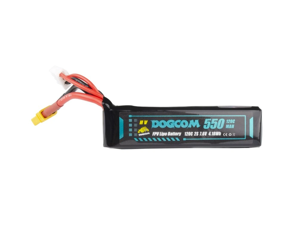 Battery DOGCOM 550mAh 120C 7.6V 2S1P HV LiPo XT30