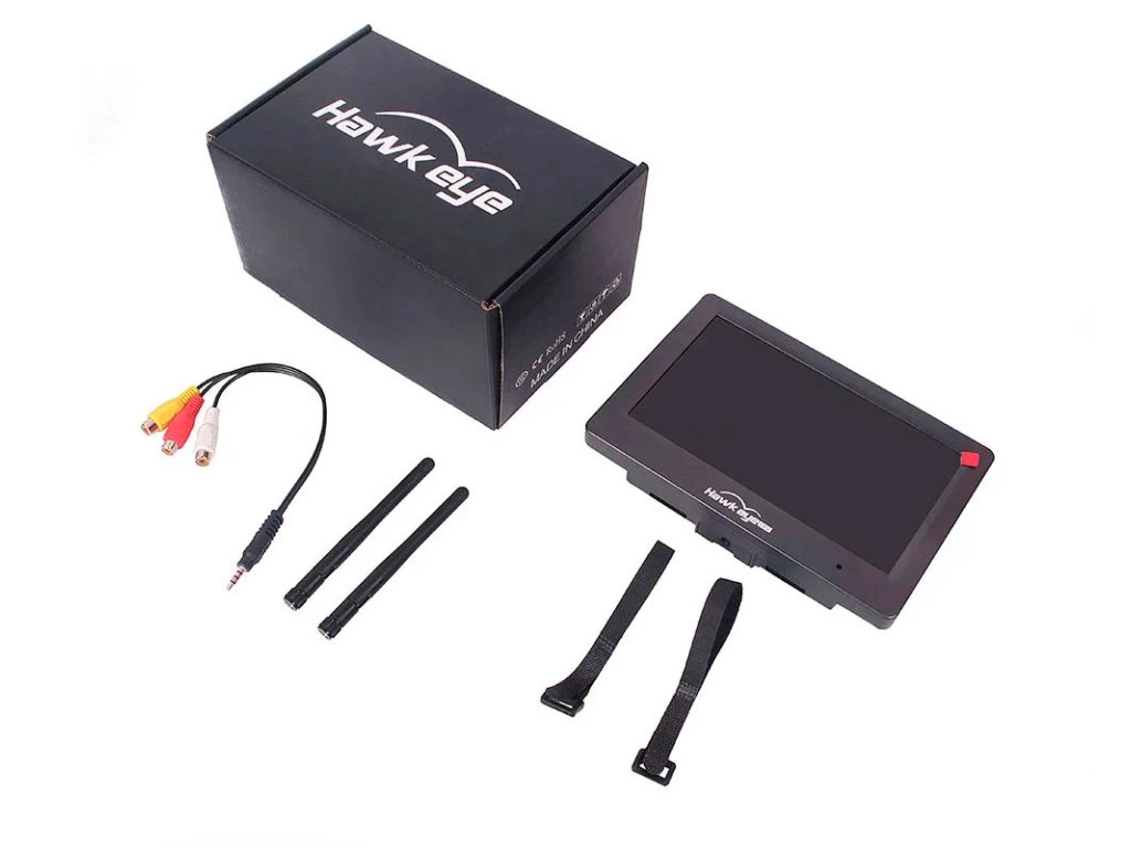 Monitor Hawkeye 7-inch Sharp Vision 2 with DVR, HDMI