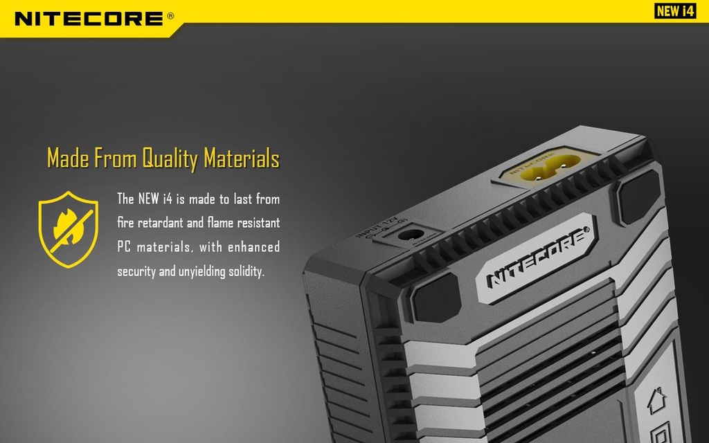 BATTERY CHARGER 4-SLOT/INTELLICHARGER NEW I4 NITECORE