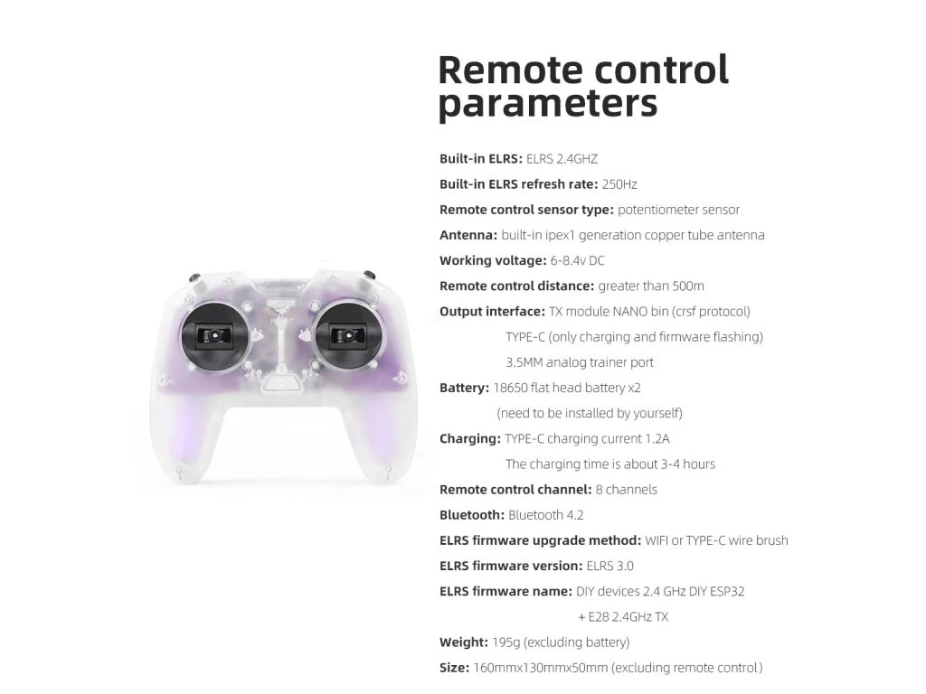 Controller HGLRC C1 Remote control