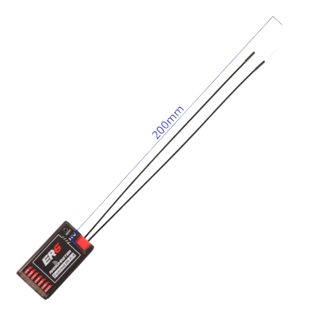 Receiver RadioMaster ER6 ELRS 2.4GHz PWM