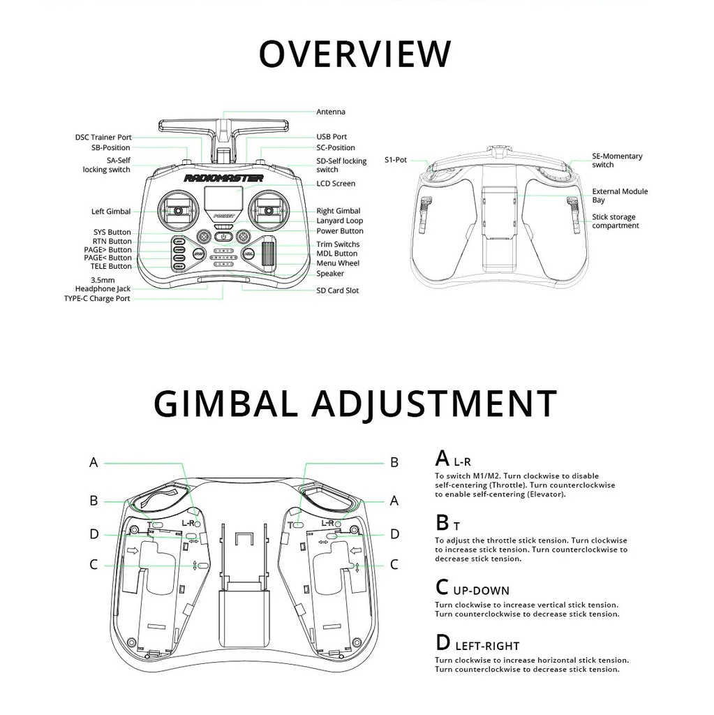 Controller RadioMaster Pocket Crush Edition ExpressLRS