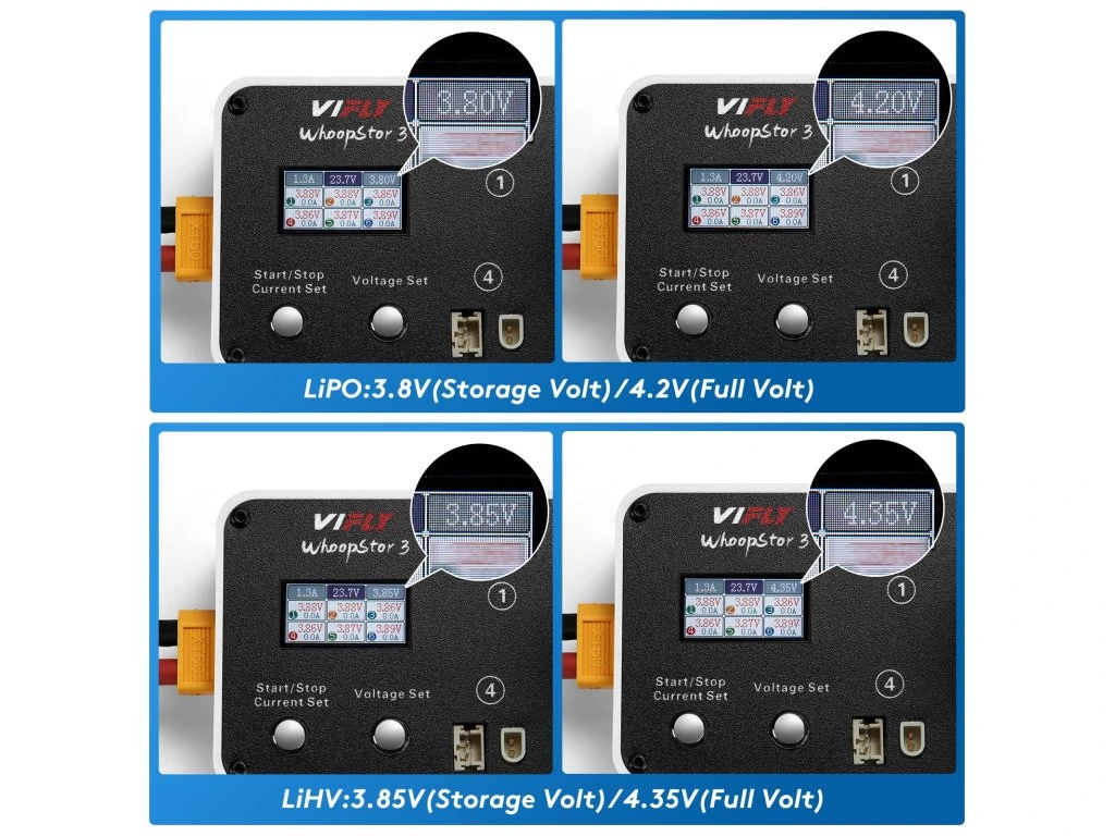 Charger VIFLY WhoopStor 3 Black