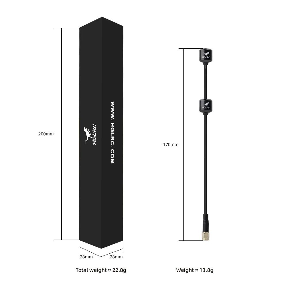HGLRC 5.8G Hammer Dual Antenna