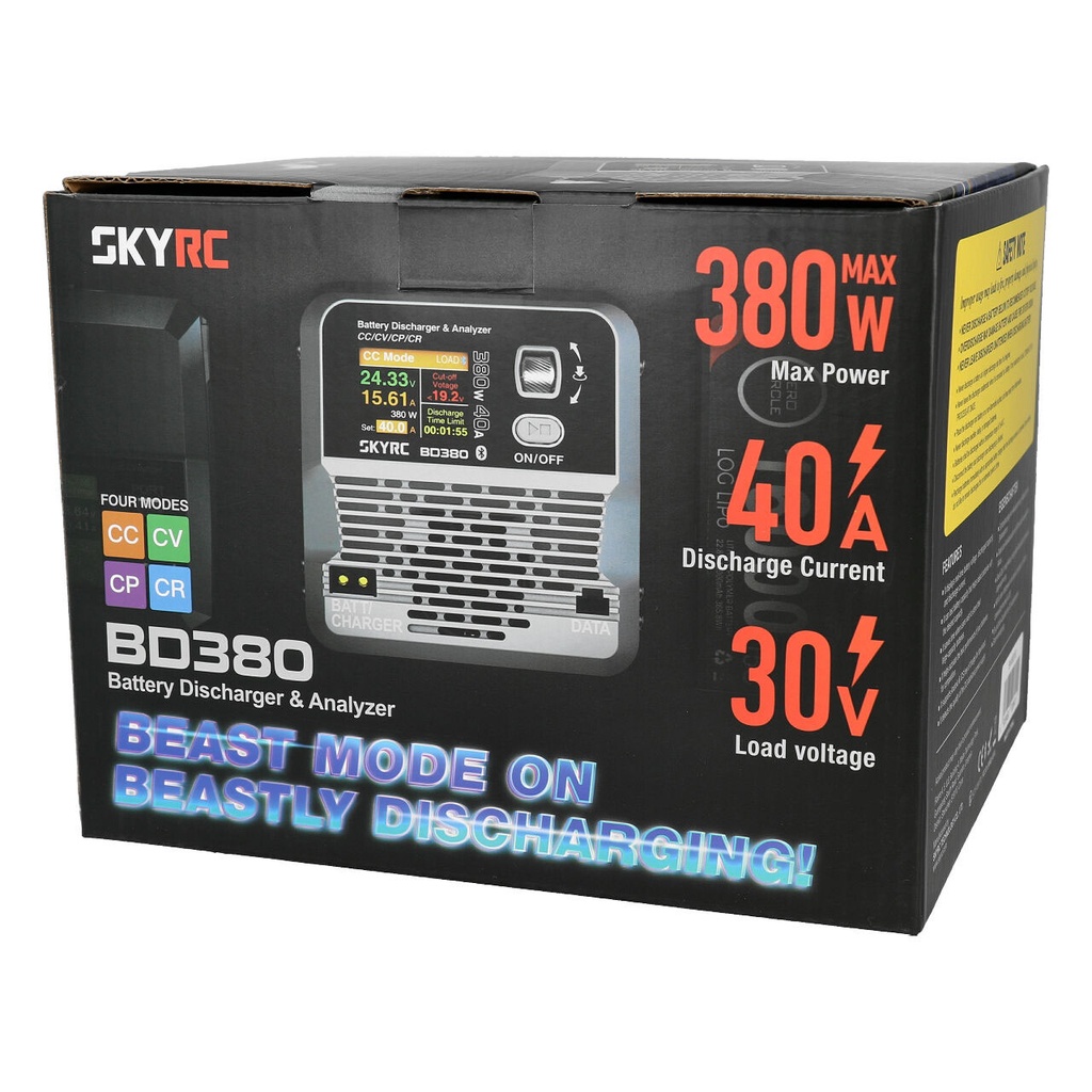 SkyRC BD380 Battery Discharger & Analyzer 380W / 40A