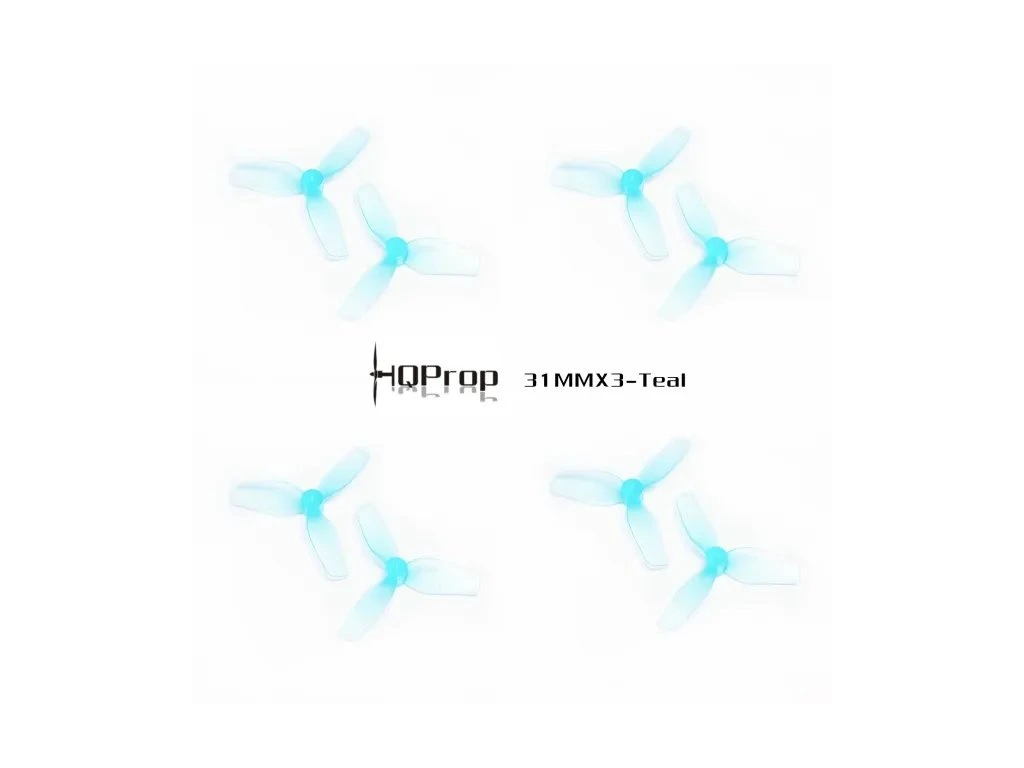 Propeller HQProp Ultralight Whoop 31MMX3 3-blade Teal (2CW+2CCW)