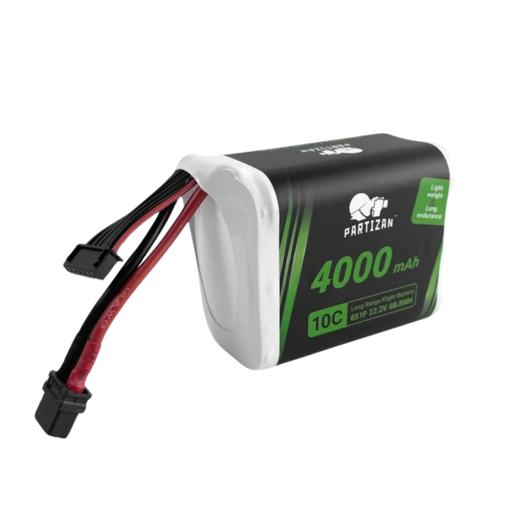 Battery Partizan Li-ion 6S1P 4000mah 10C XT60
