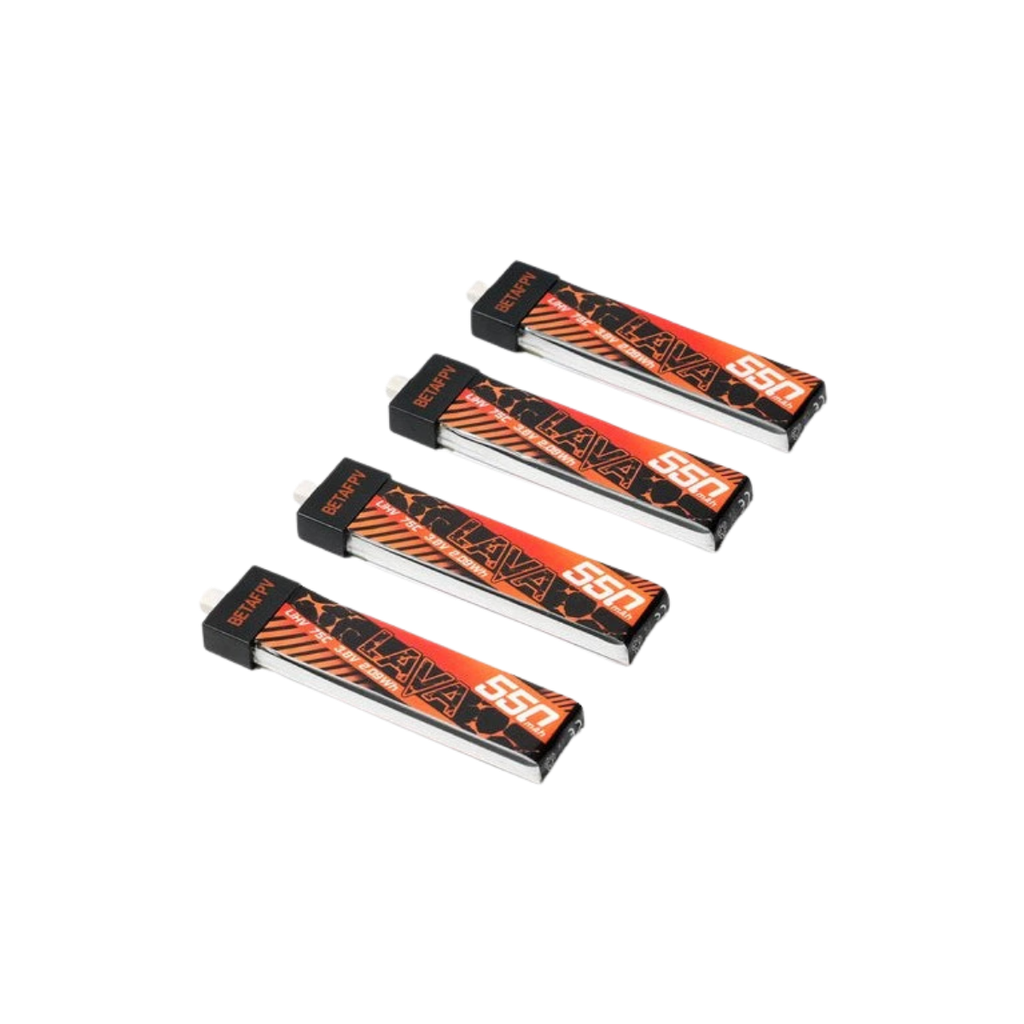 Battery BETAFPV LAVA LiHv 1S 3.8V 550mAh 75C (4PCS)