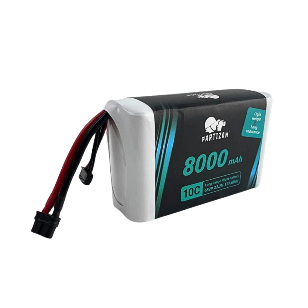 Battery Partizan Li-ion 6S2P 22.2V 8000mah 10C XT60
