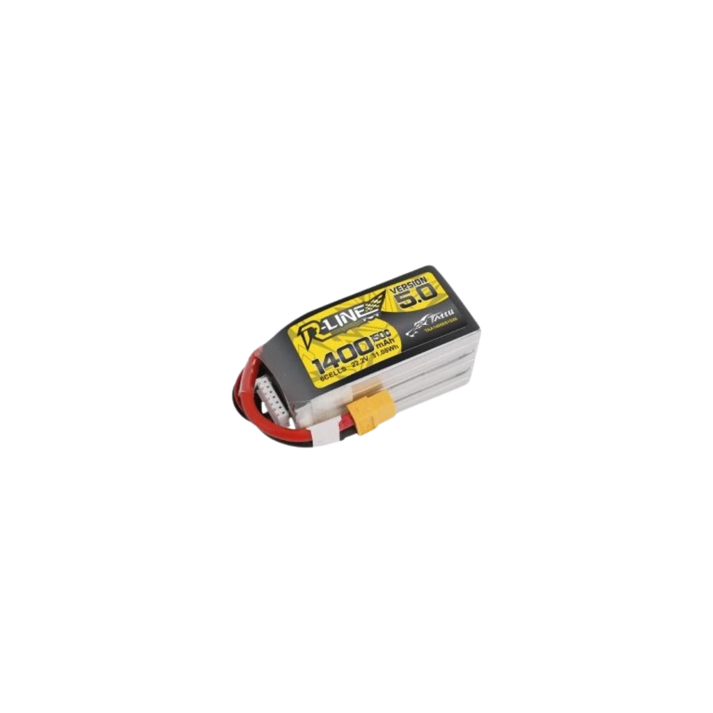 Battery Tattu R-Line 5.0 LiPo 6S 22.2V 1400mAh 150C XT60