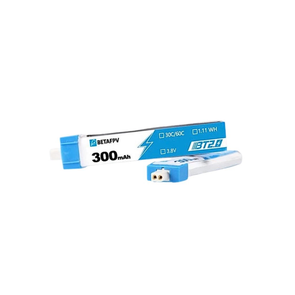 Battery BETAFPV LiHv 1S 4.35V 300mAh 30C HV BT2.0 (8pcs)