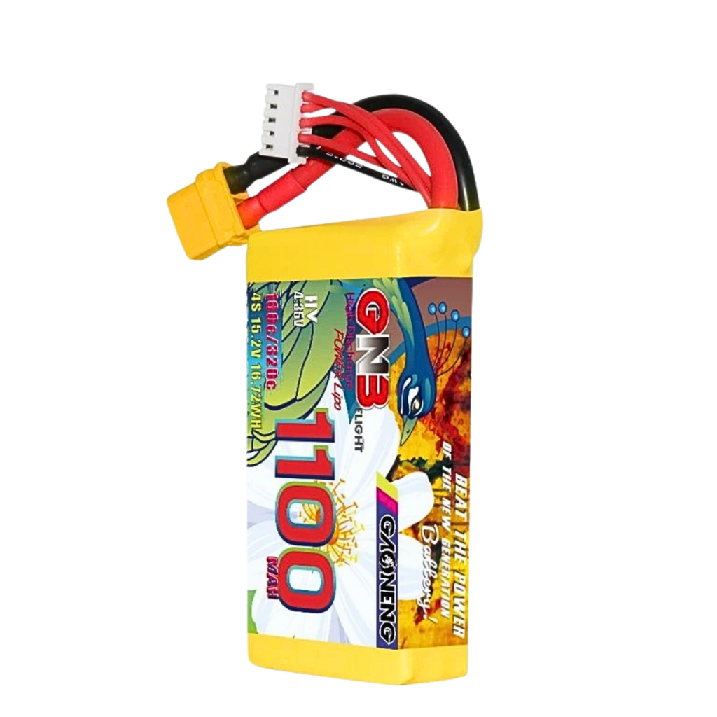 Battery GNB GAONENG 1100mah 4S1P 15.2V HV 160C XH- JST 5P XT60