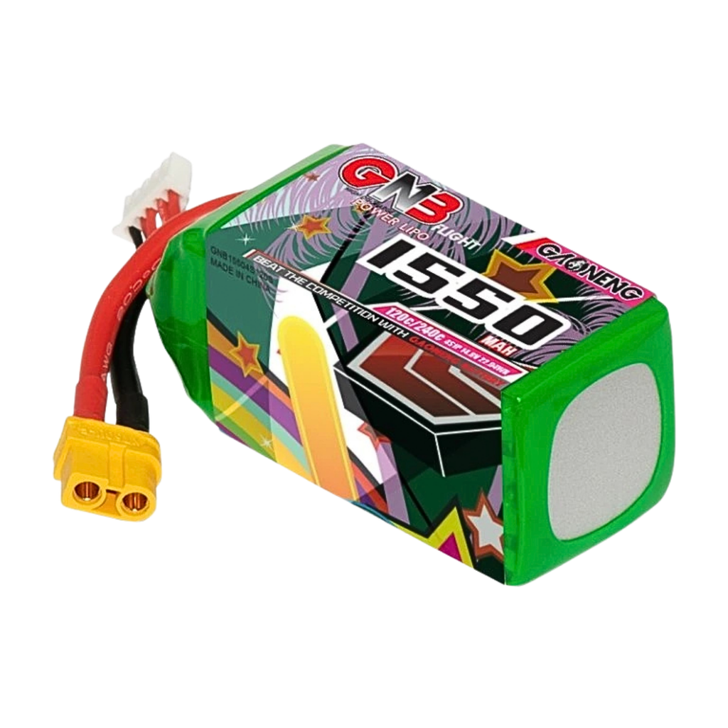 Battery GNB GAONENG LiPo 4S 14.8V 1550mAh 120C XT60