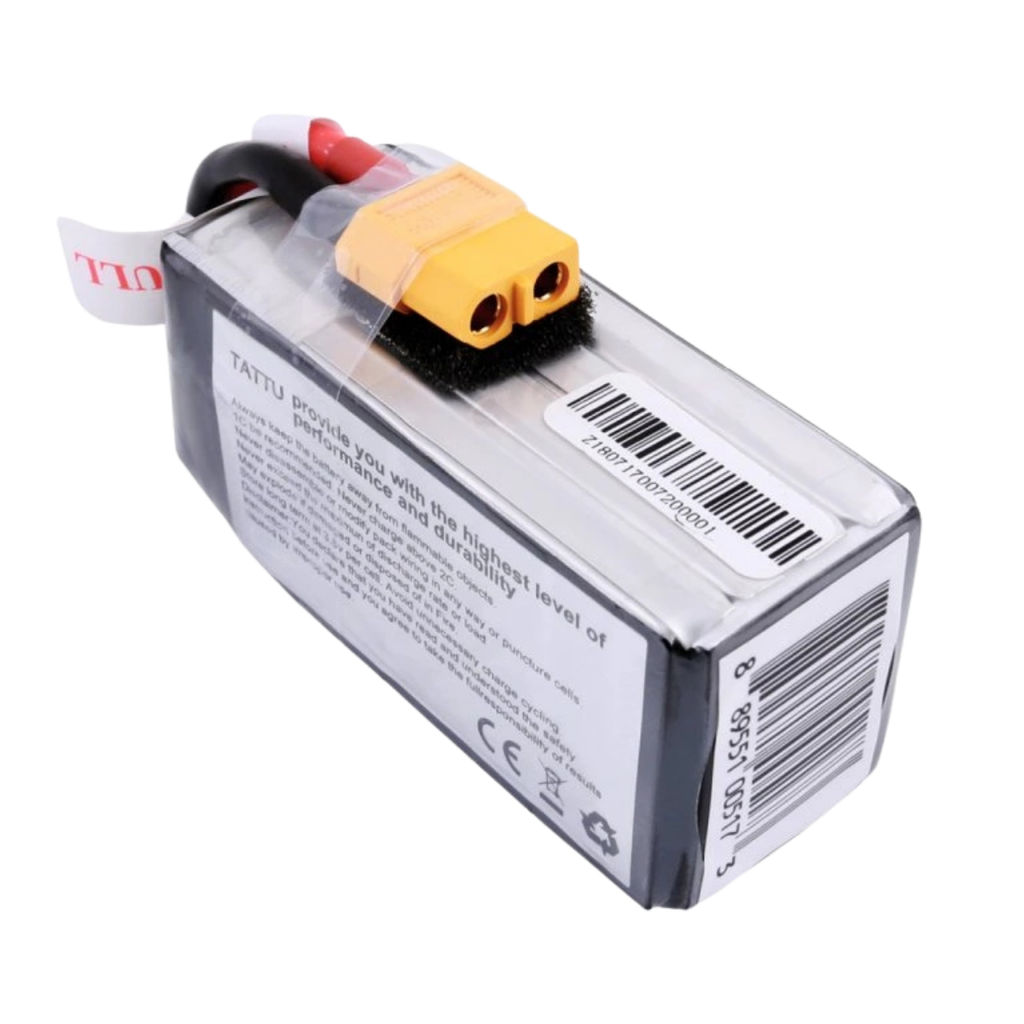 Battery Tattu Funfly Series LiPo 4S 1300mAh 14.8V 100C XT60