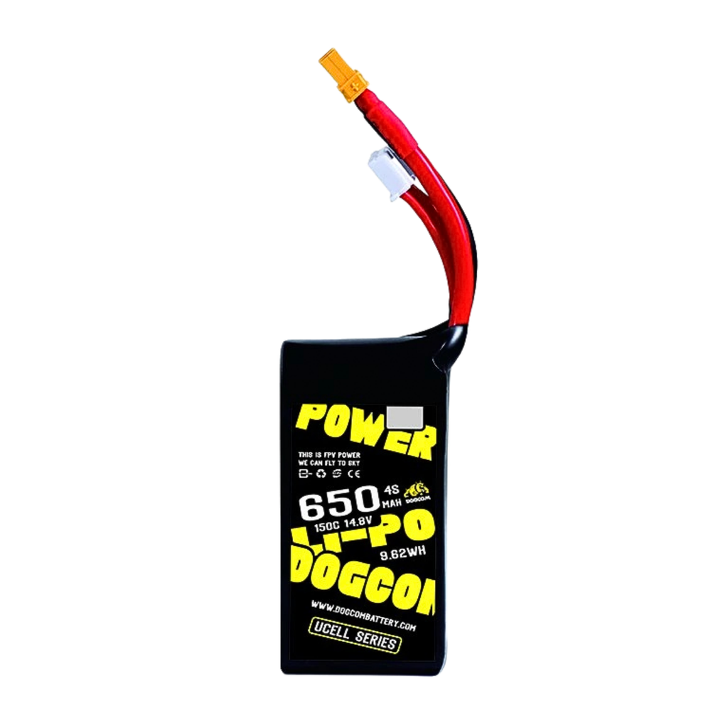Battery DOGCOM 650mAh 4S 14.8V 150C LiPo XT30