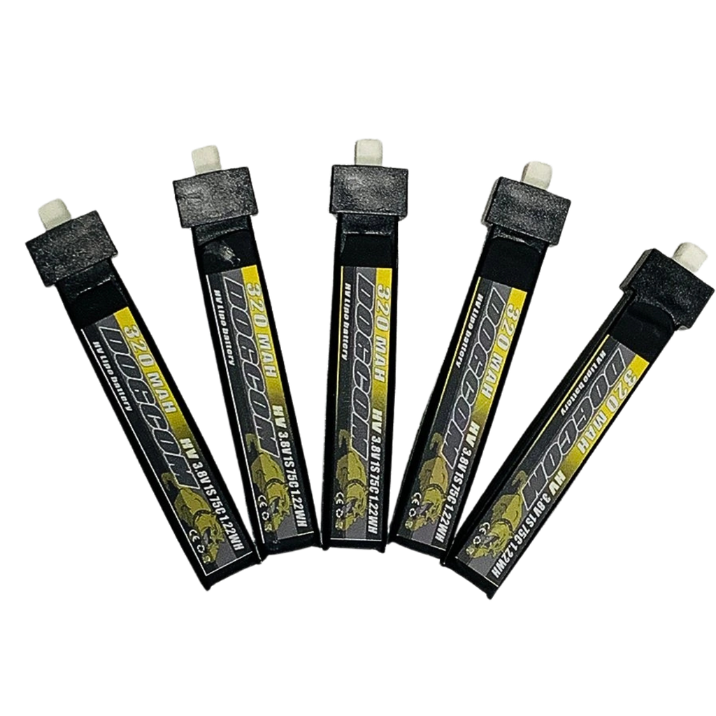 Battery DOGCOM 320mah 1S 3.8V HV 75C BT2.0