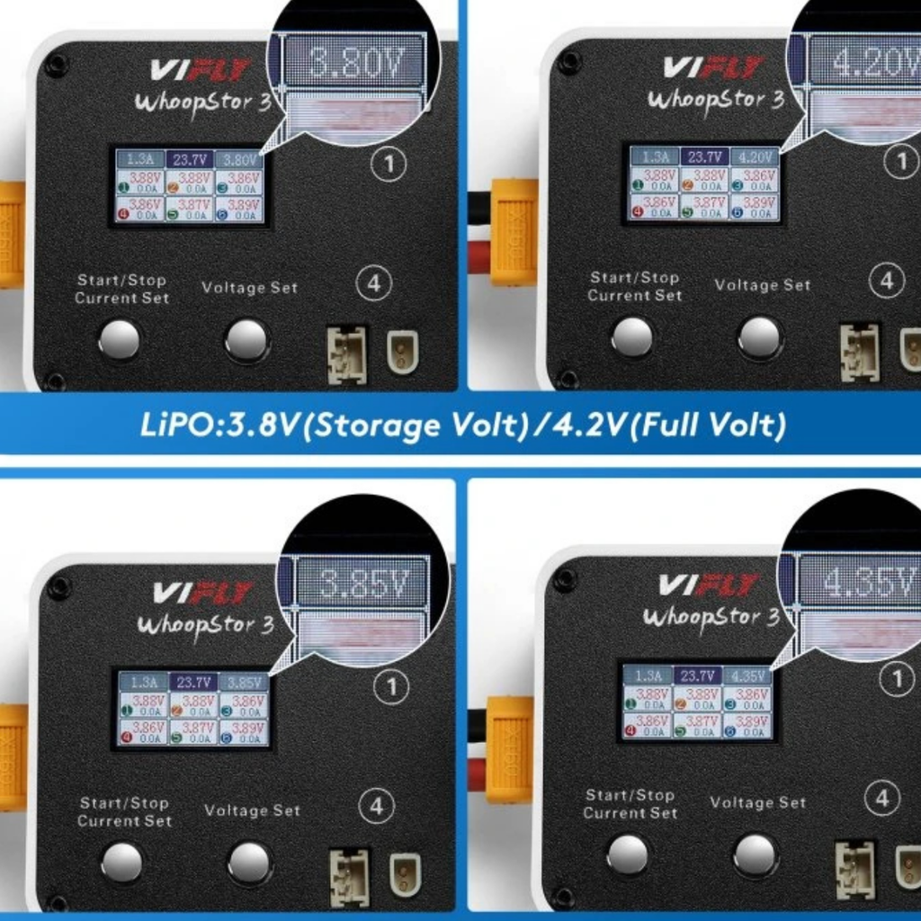 Charger VIFLY WhoopStor 3 Black