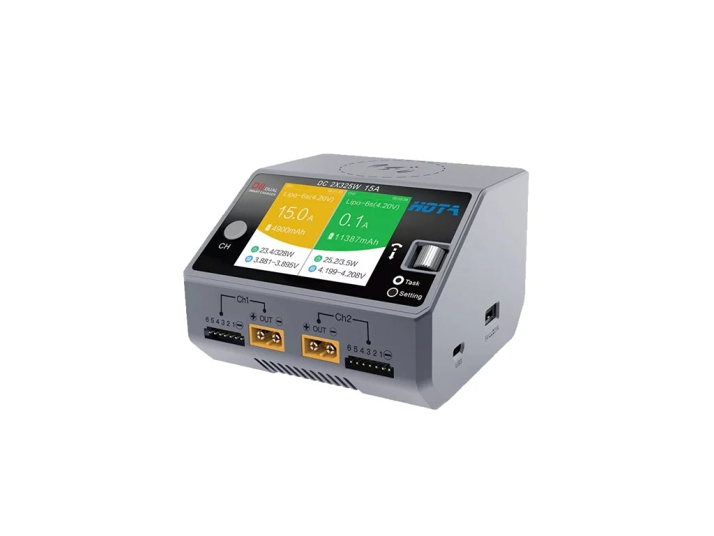 D6 Pro 325W 15A 1-6S Dual AC/DC