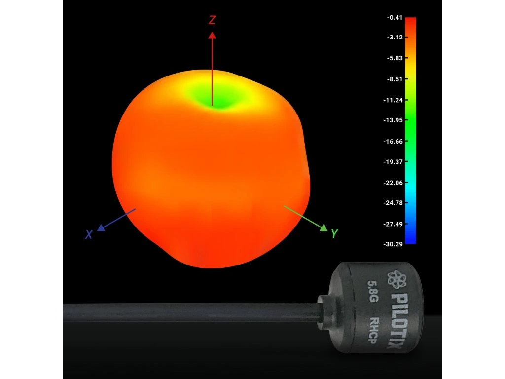 Lollipop 5.8G SMA RHCP 160mm