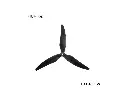 Propellers HQProp MacroQuad 8X6X3 Black (1CW+1CCW)