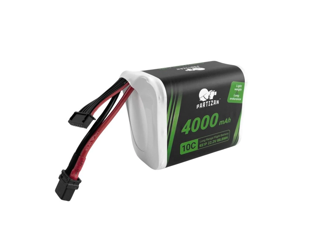 Li-ion Battery 6S1P 4000mah 10C XT60