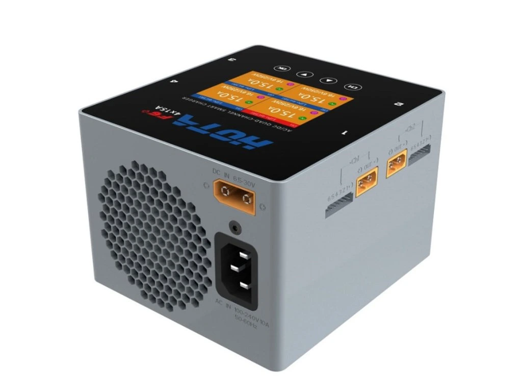 Charger HOTA F6+ 4x250W 15A 1-6S AC/DC