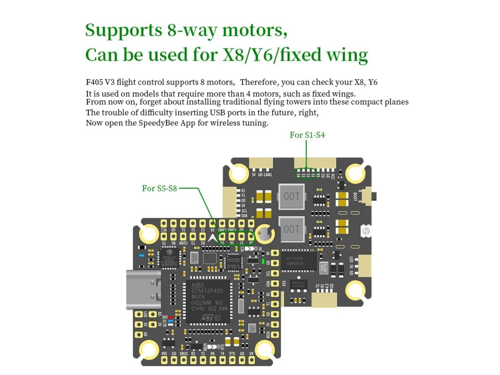 Stack Pilotix F405 V3 ICM42688 60A BLS ESC