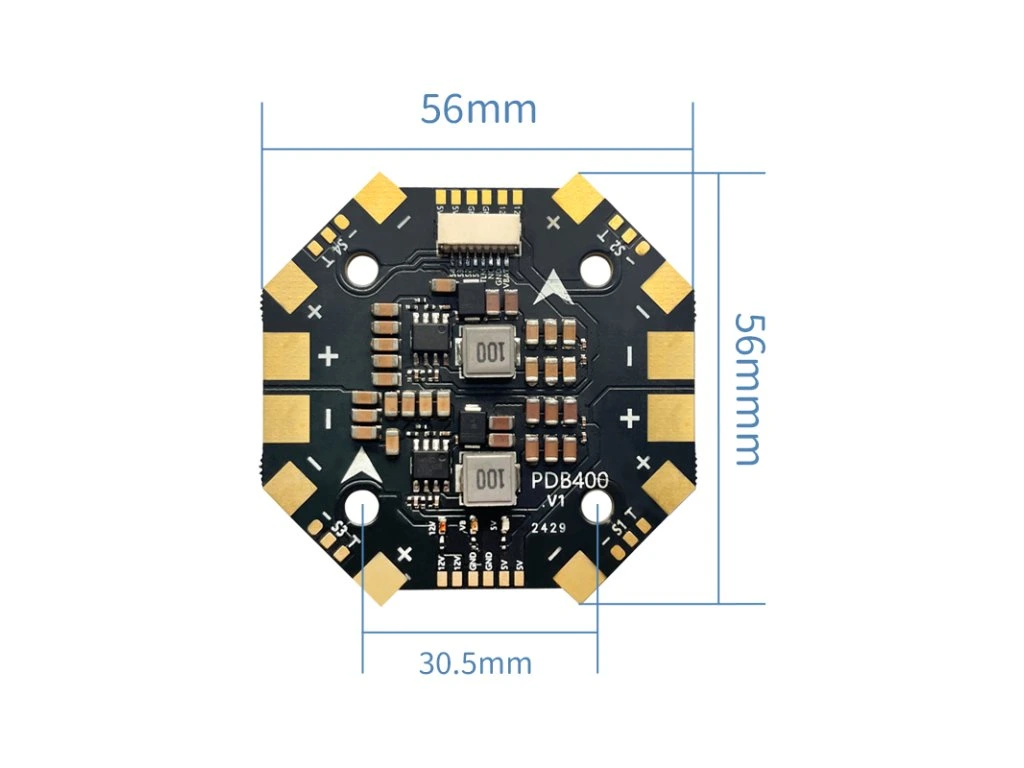 Power distribution board PILOTIX PDB400 8S 400A