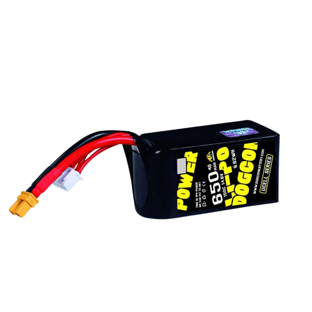 Battery DOGCOM 650mAh 4S 14.8V 150C LiPo XT30
