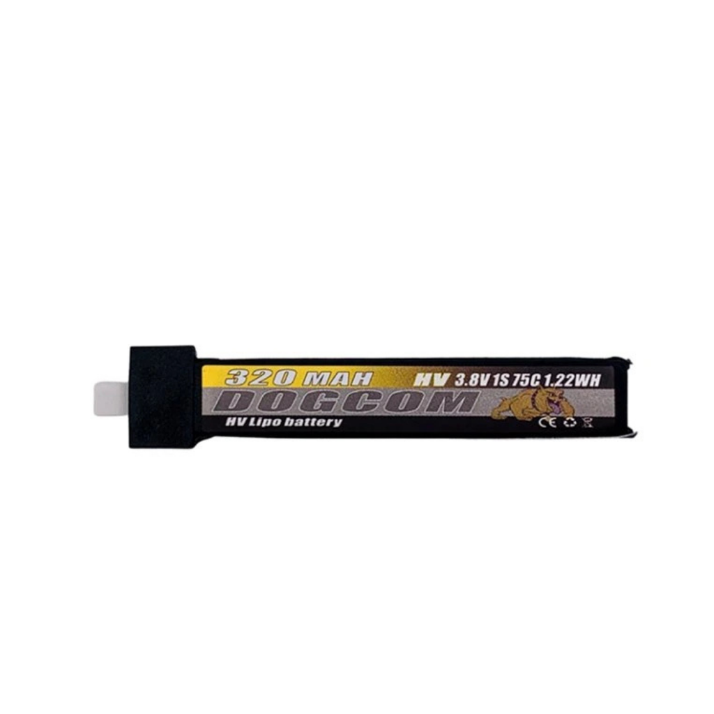 [DC320/75C-1SHV] Battery DOGCOM 320mah 1S 3.8V HV 75C BT2.0