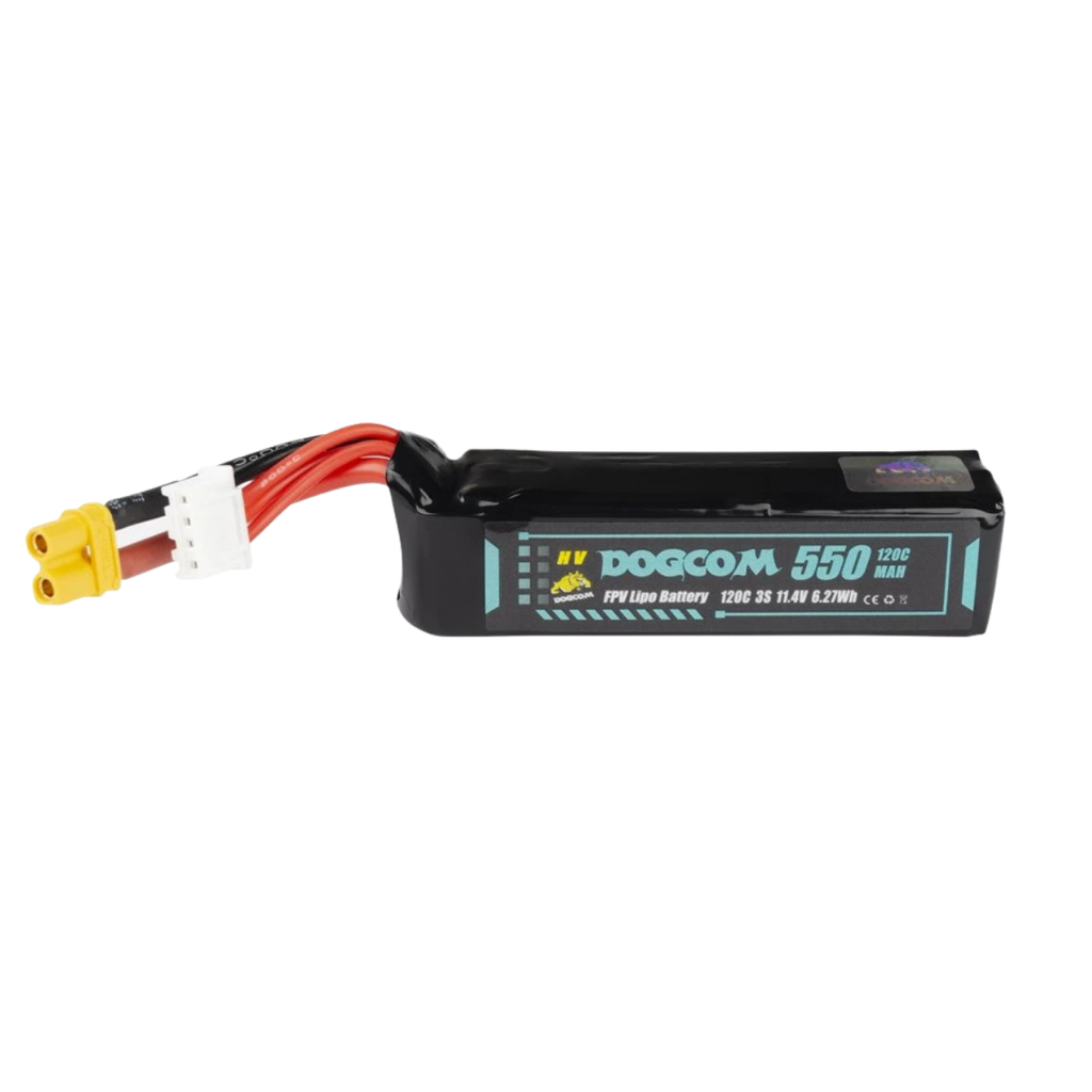 Aku DOGCOM 550mAh 120C 11.4V 3S1P HV LiPo XT30