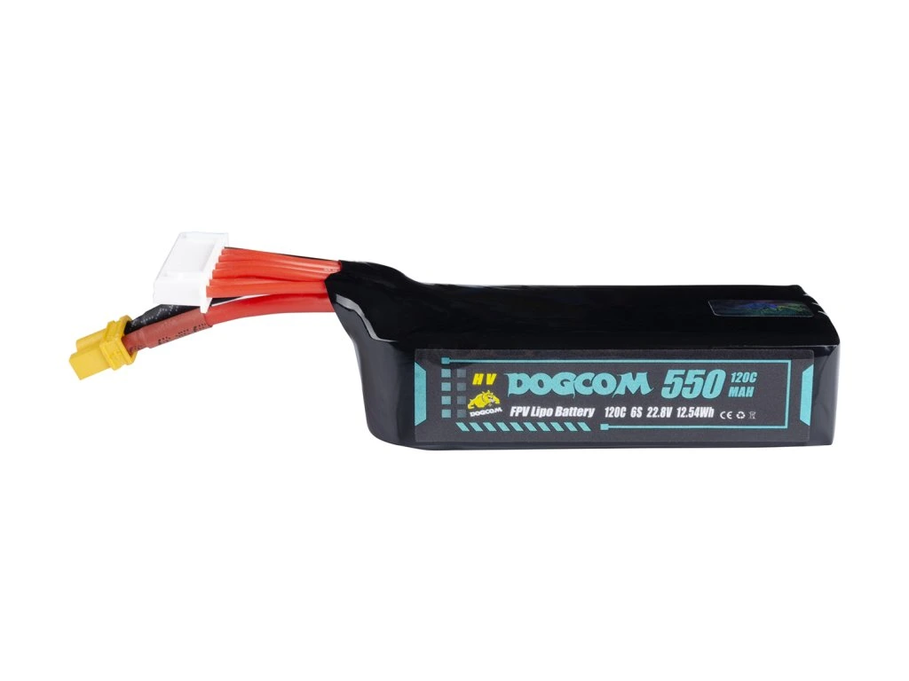 Battery DOGCOM 550mAh 120C 22.8V 6S1P HV LiPo XT30