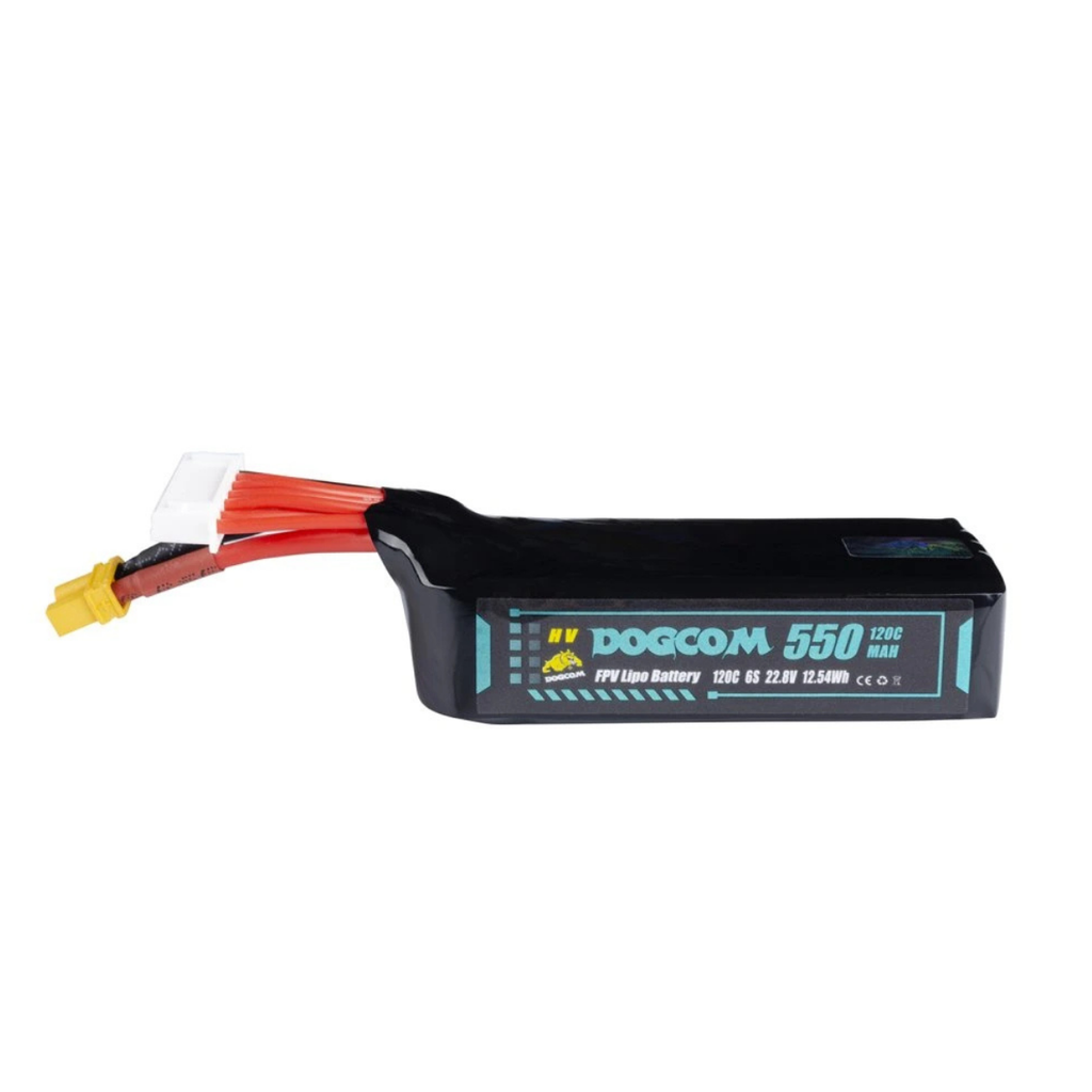 [F42-00171] Battery DOGCOM 550mAh 120C 22.8V 6S1P HV LiPo XT30