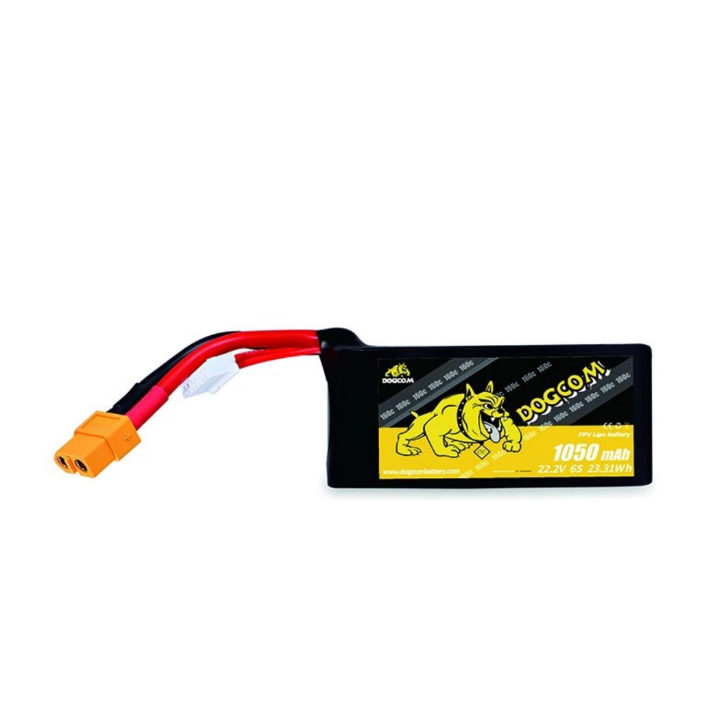[DC1050/160C-6S] Aku DOGCOM 1050mAh 6S 22.2V 160C LiPo XT60