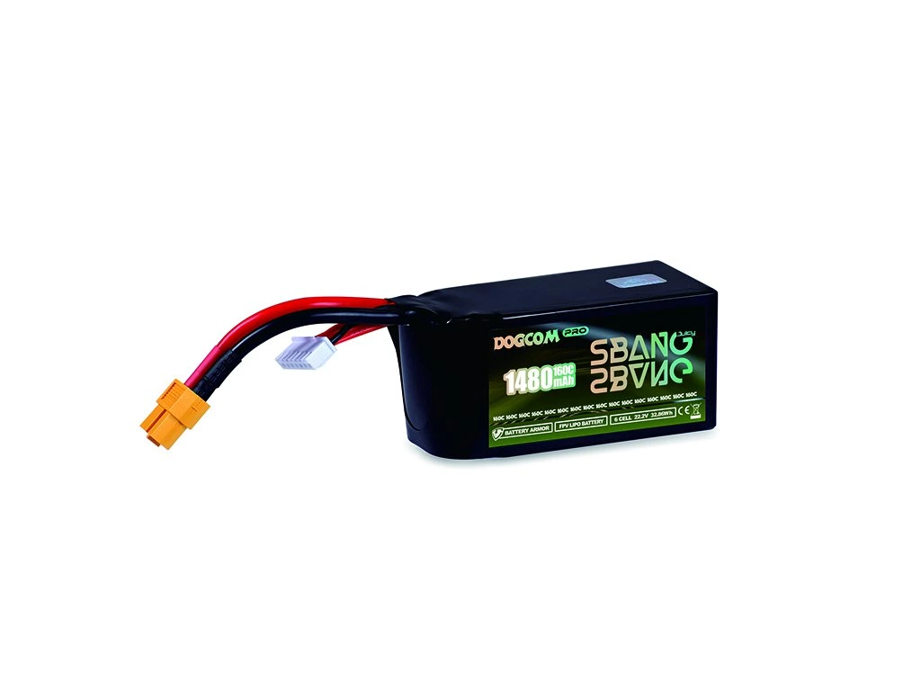 Battery DOGCOM 1480mAh 6S 22.2V 160C LiPo SBANG Edition