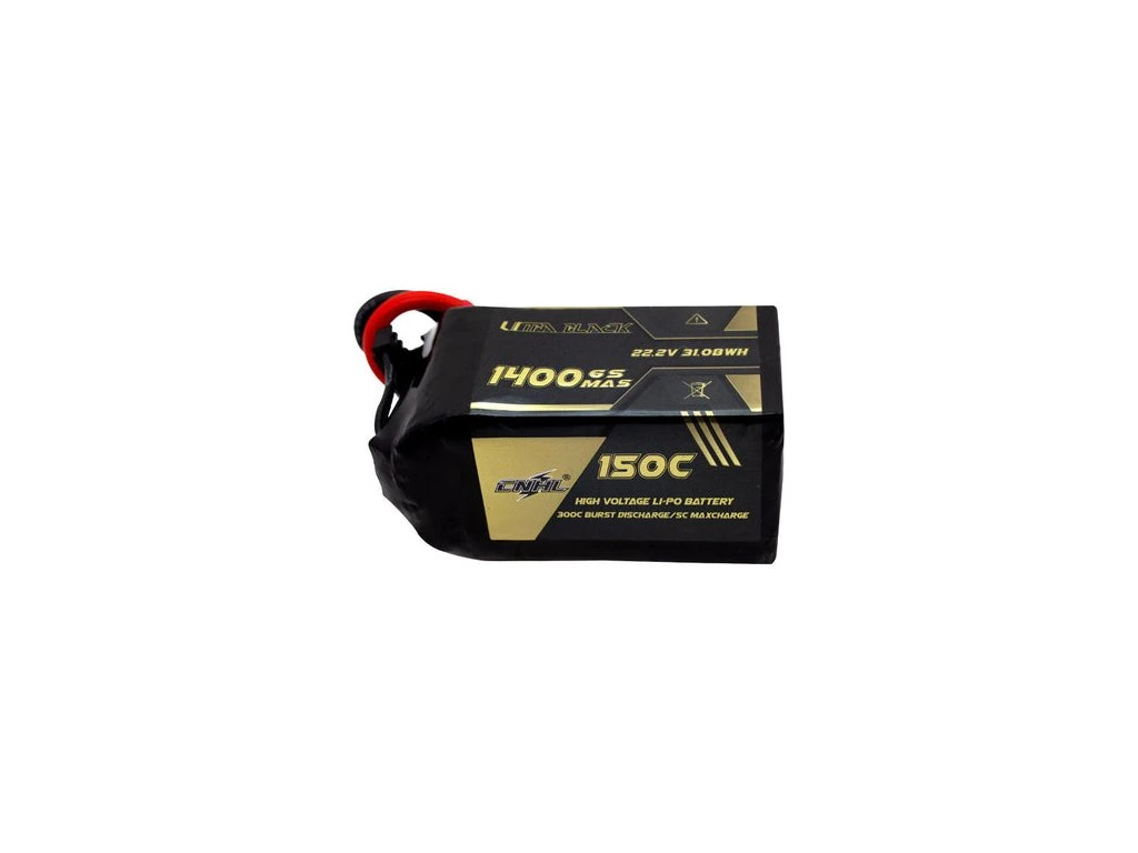 Aku CNHL Ultra Black LiPo 6S 22.2V 1400mAh 150C XT60