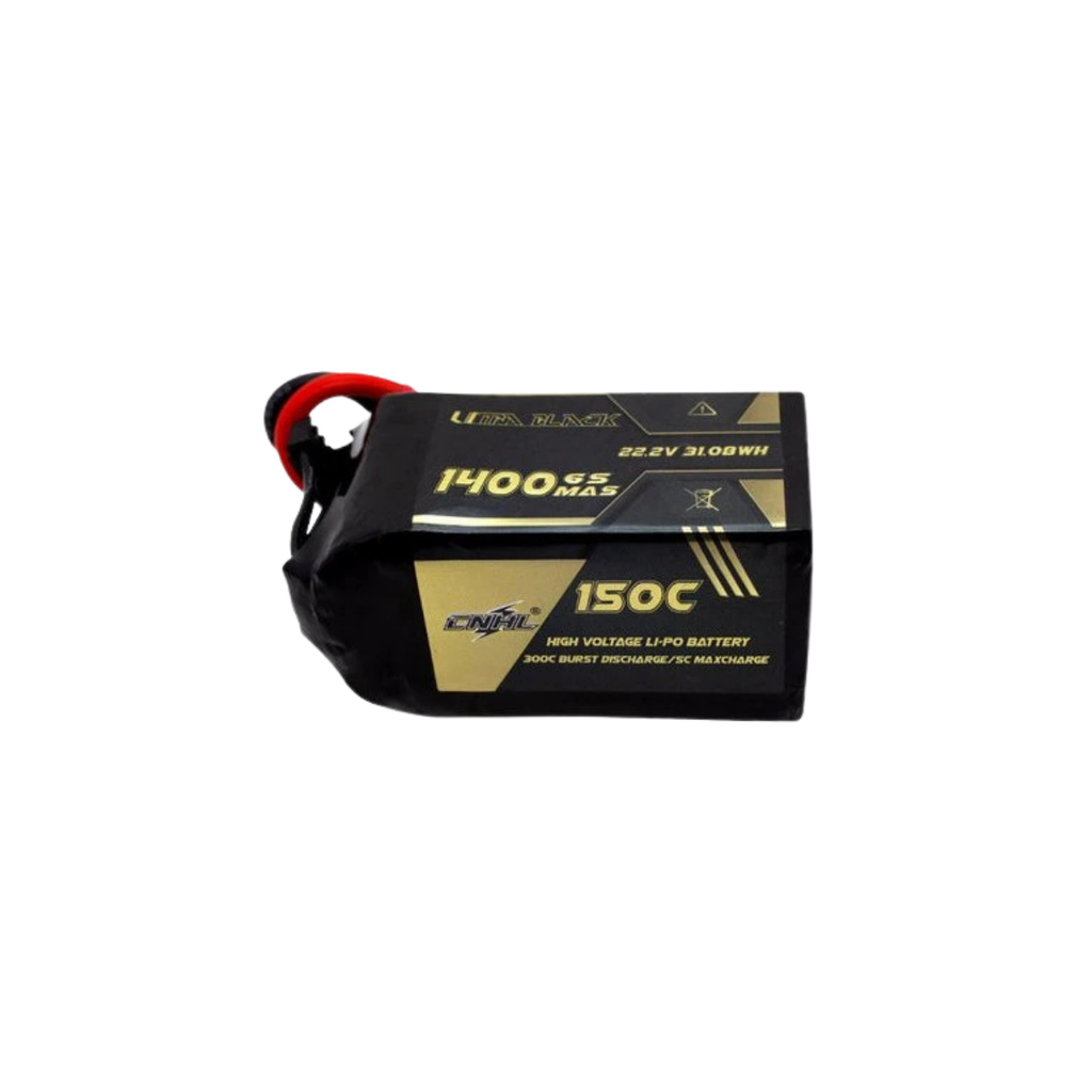 [1401506BG] Aku CNHL Ultra Black LiPo 6S 22.2V 1400mAh 150C XT60